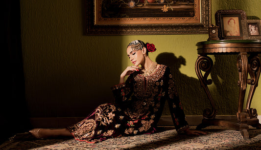 Sema – Turkish Silk Velvet Zardozi Ensemble